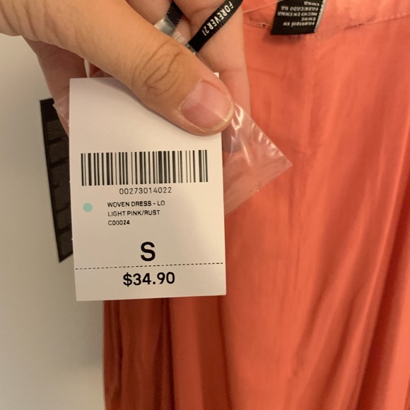 Forever 21 Peach Ombré Maxi - Picture 6 of 8